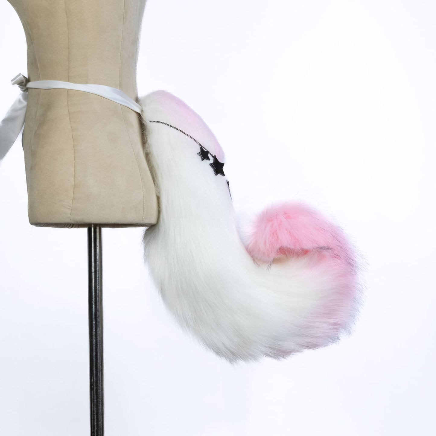 Pink Starry Puppy Ears and Tail Set
