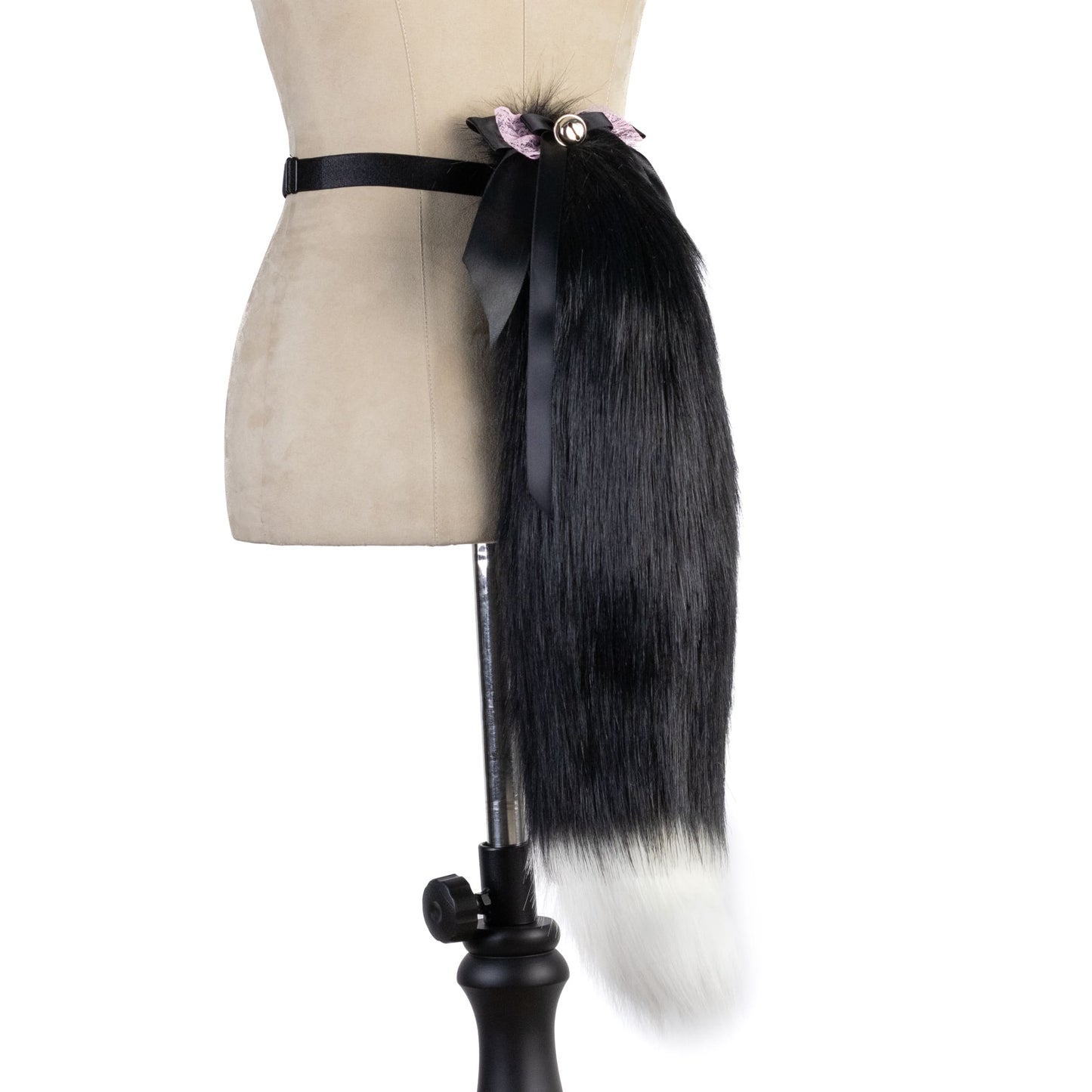 Black Fox Ears and Tail Set
