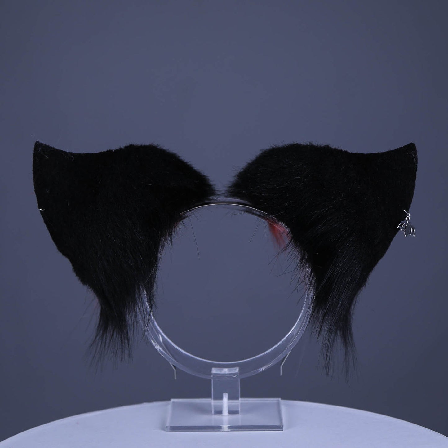 Black and Red Bat Ears