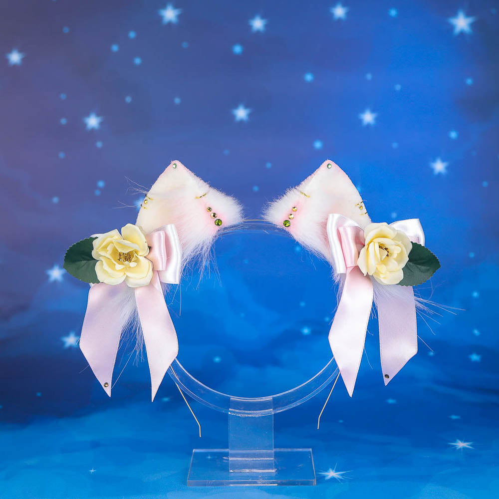 Floral Kitten Ears (without halo) neko.to.mori