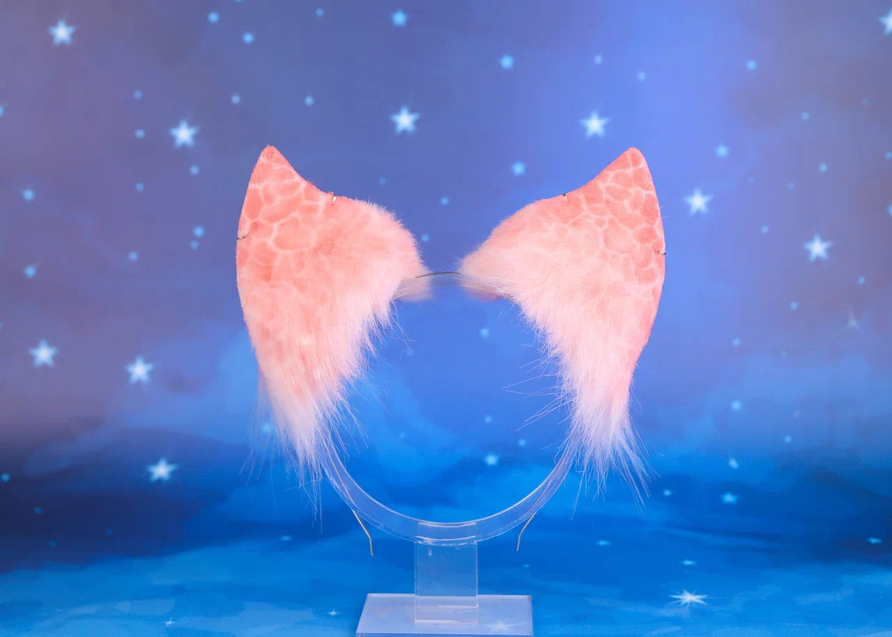 Pink Shark Ears and Tail Set