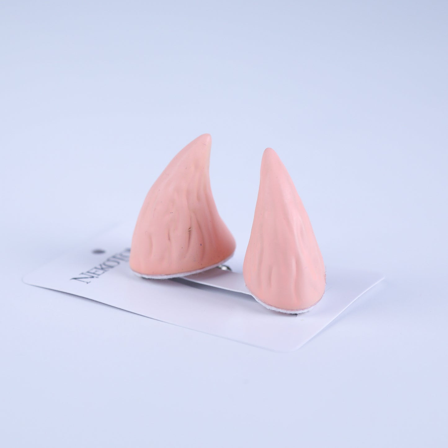 Soft Pink Demon Horns