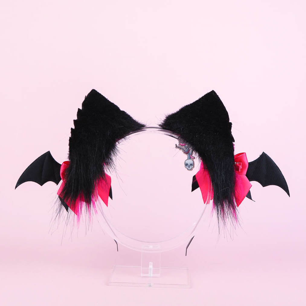 Neon Bat Kitty Ears