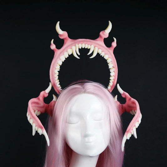 Fangs Crown Ears (with halo)