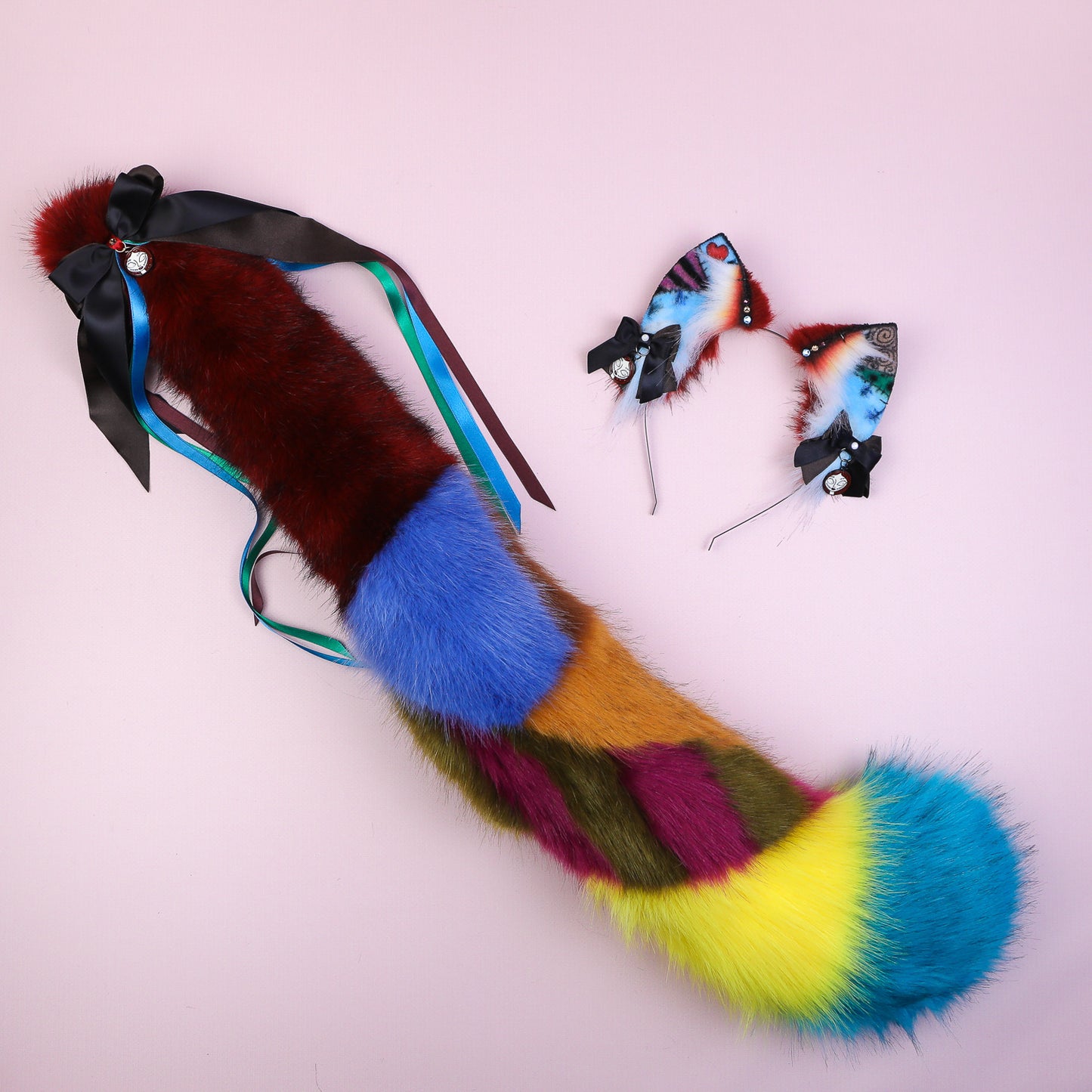 Sally Kitten Ears and Tail Set