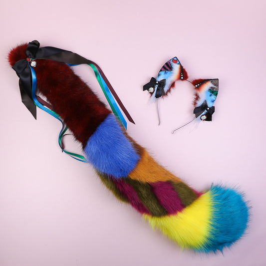 Sally Kitten Ears and Tail Set