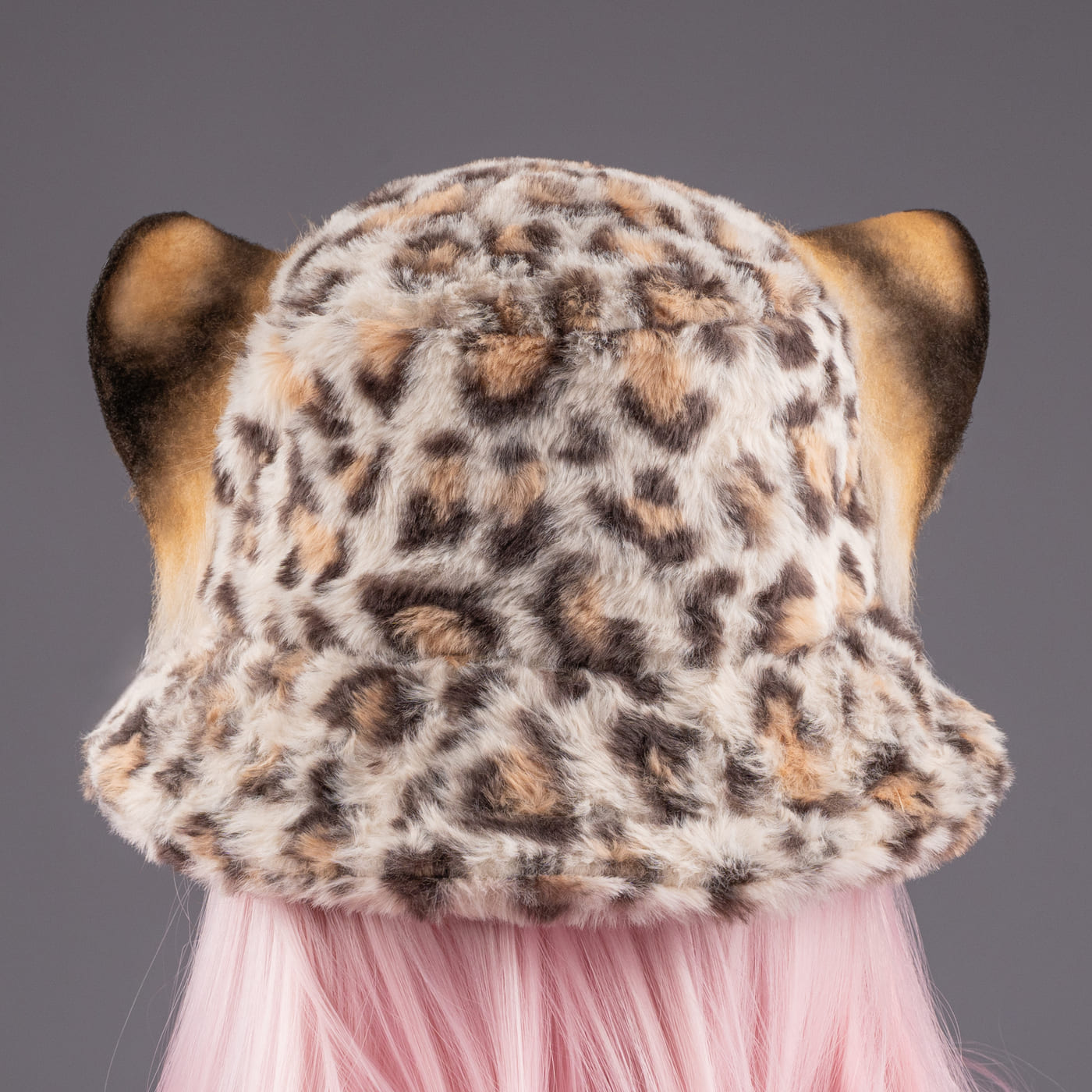 Cheetah Fluffy Hat