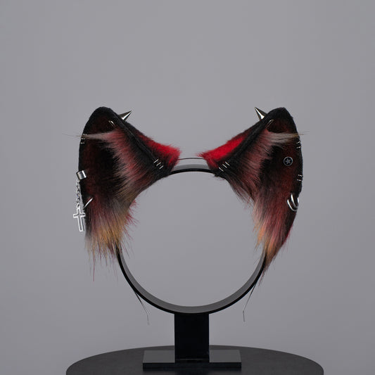 Punk Spiked Foxy Ears