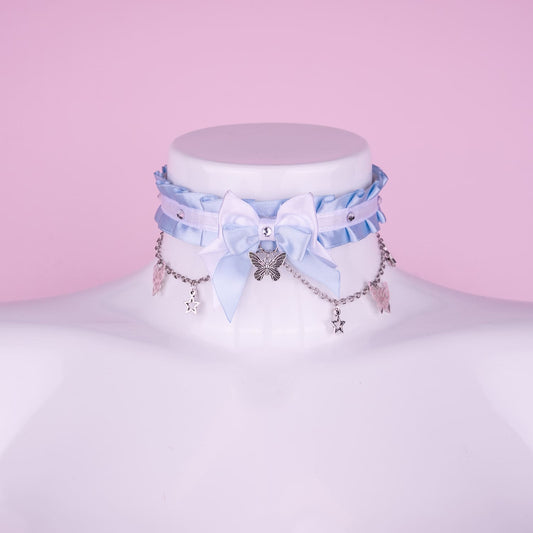 Blue Butterfly Choker