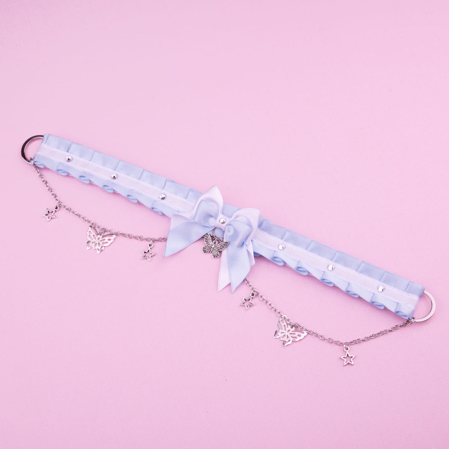 Blue Butterfly Choker