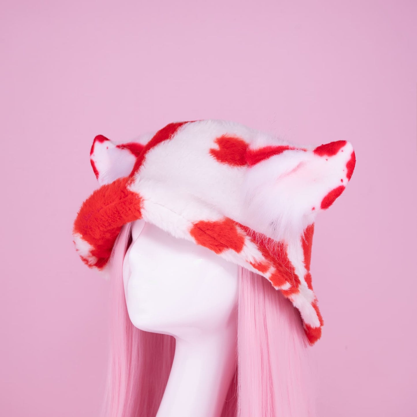 Red Mushroom Cow Hat