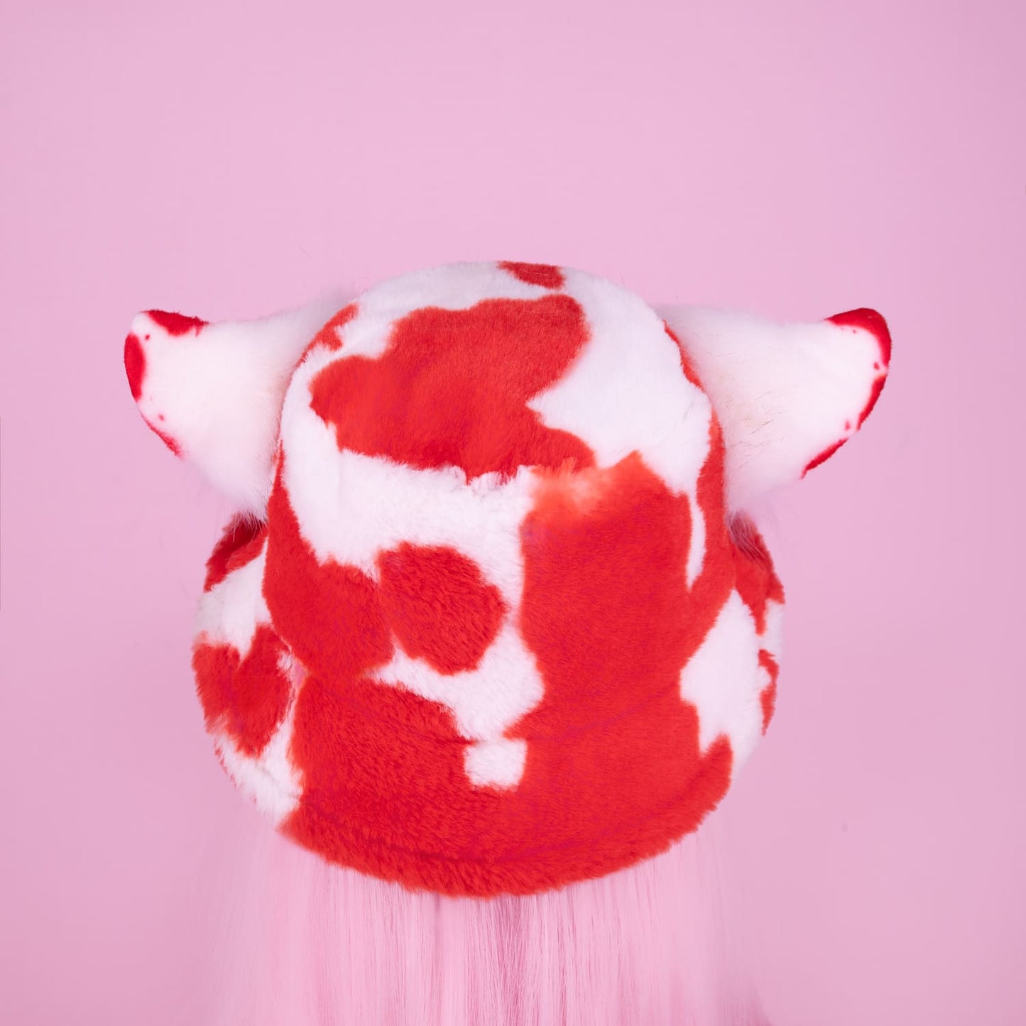 Red Mushroom Cow Hat