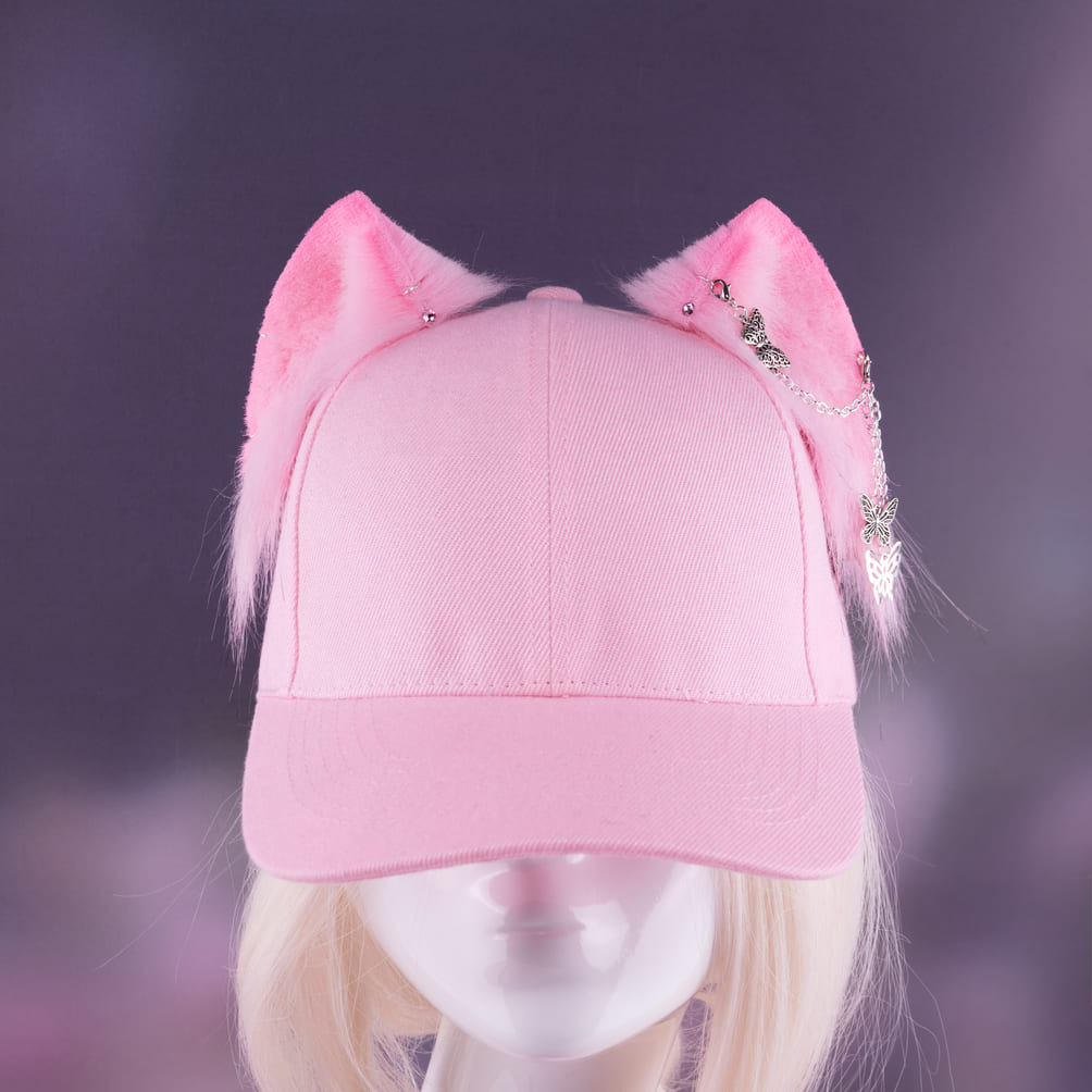 Eared Kitten Cap