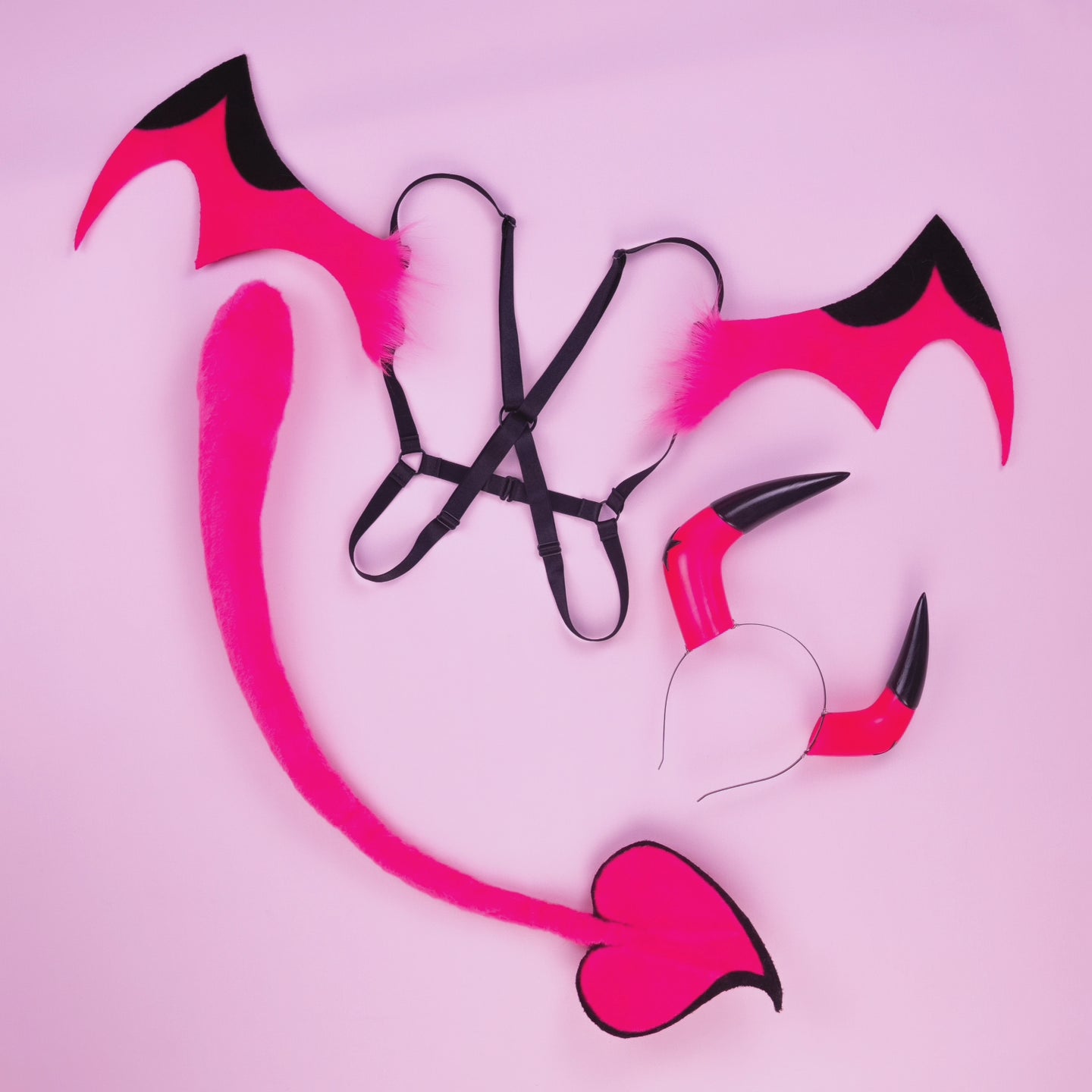 Verosika Mayday Horns, Tail and Wings set (Hell Boss)
