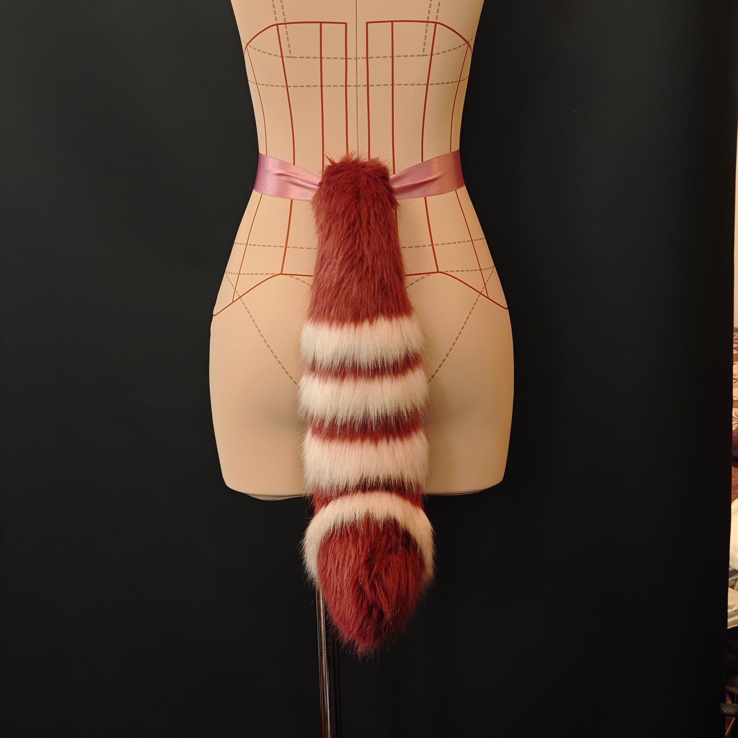 Pink and White Cat Tail RFS
