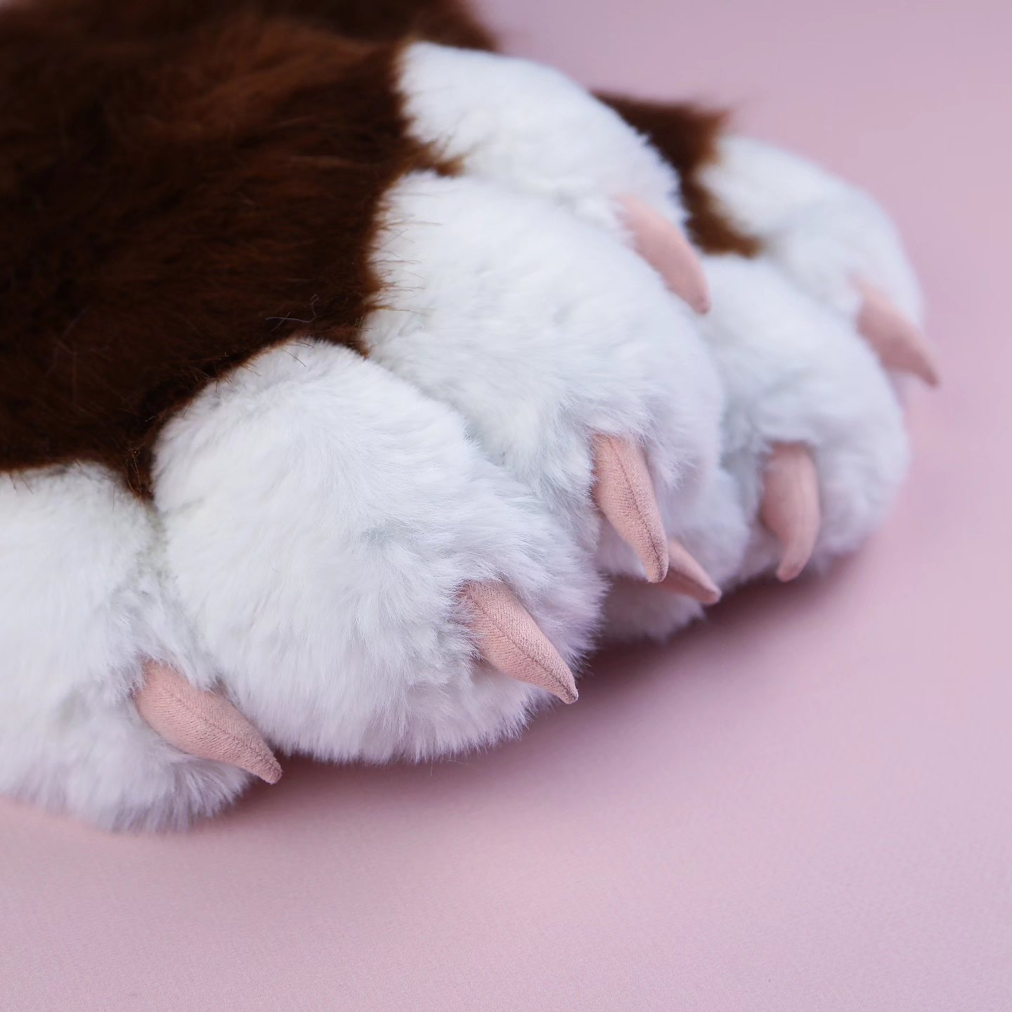 Brown Kitten Paws Gloves