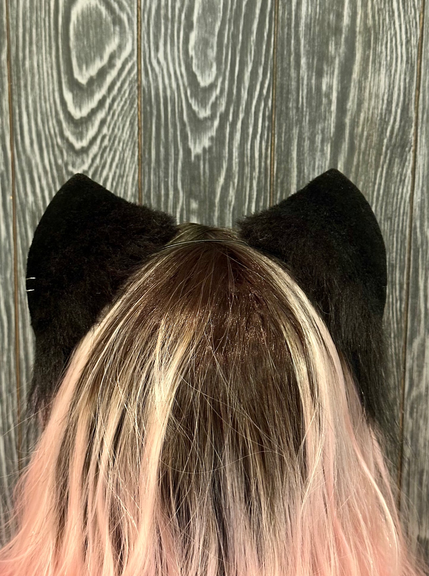Black and Purple Kitten Ears RFS