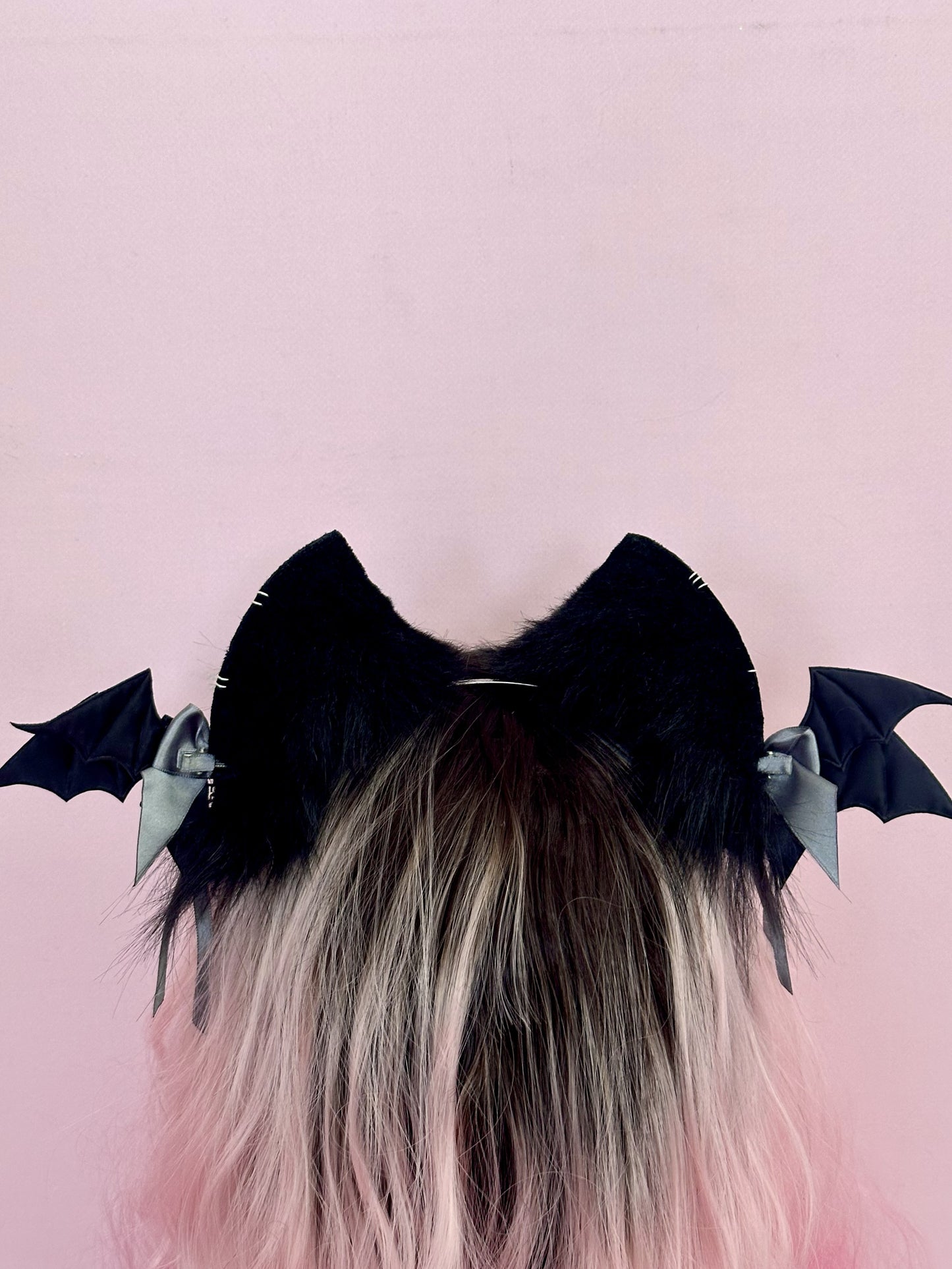 Black Bat Kitten Ears RFS