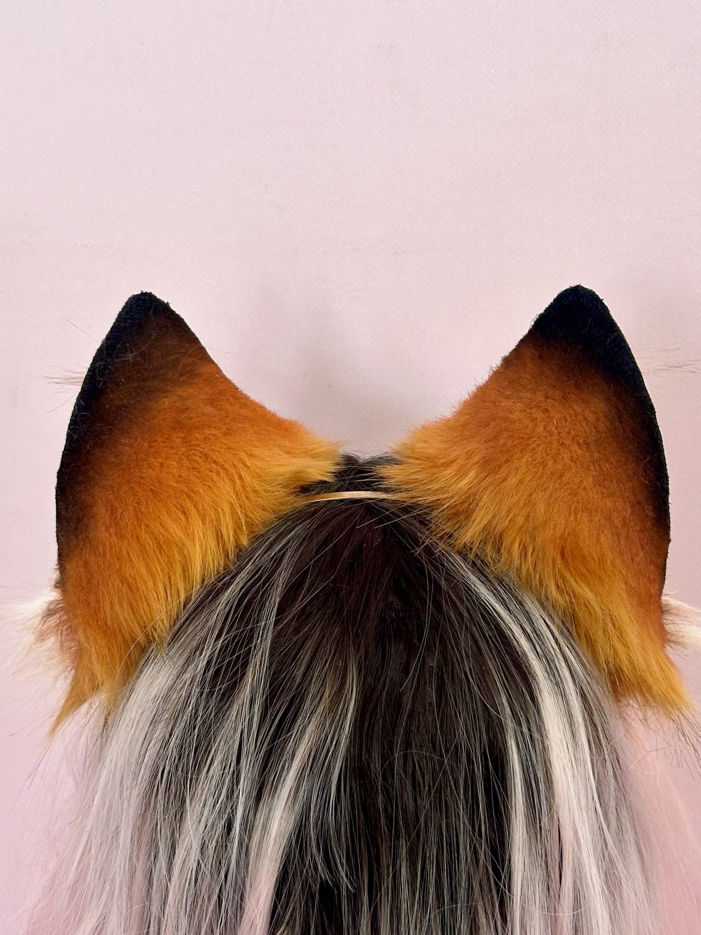 White and Ginger Fox Ears RFS