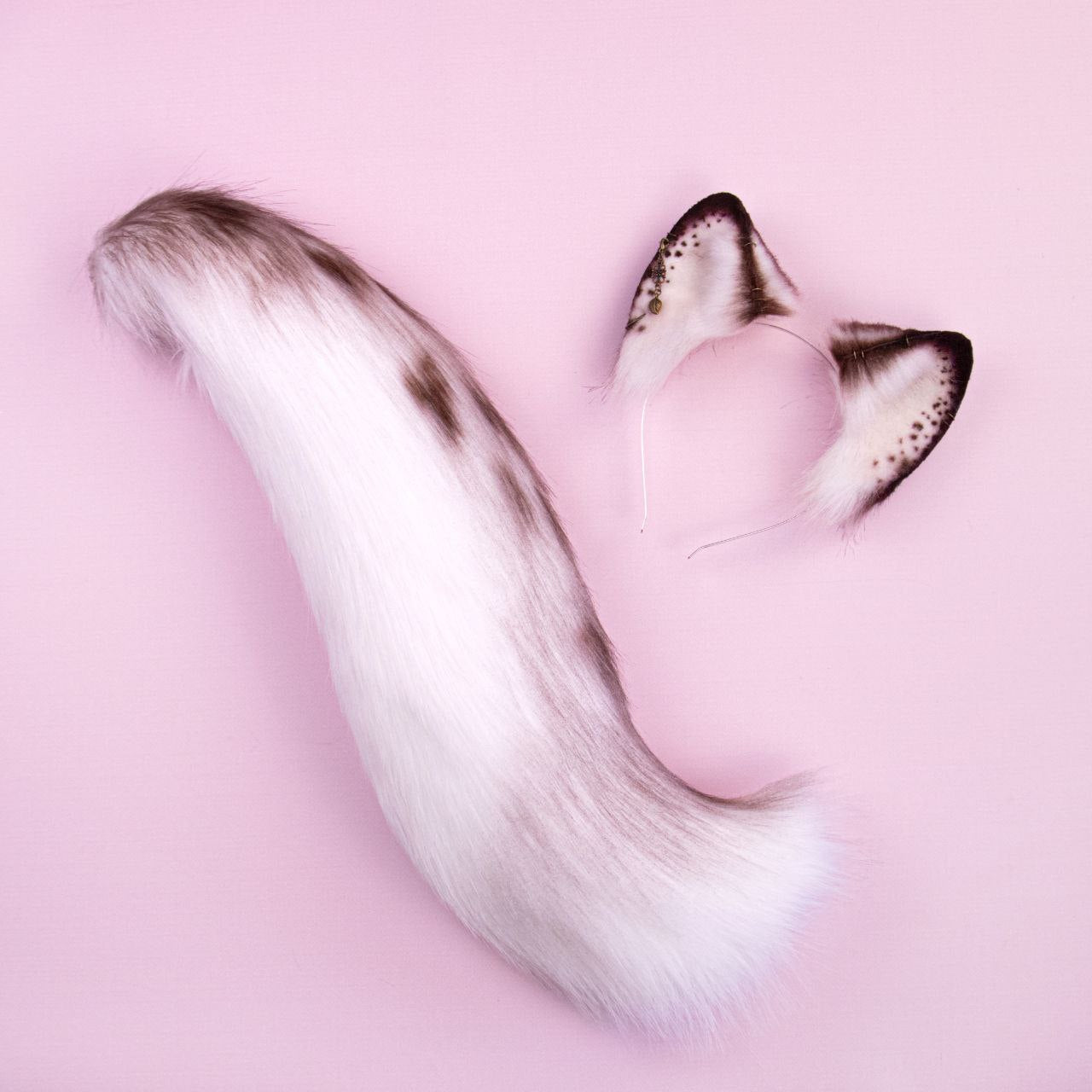 Spotted Foxy Ears and Tail Set