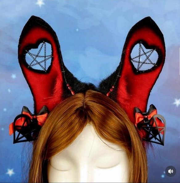 Goth Bunny Ears