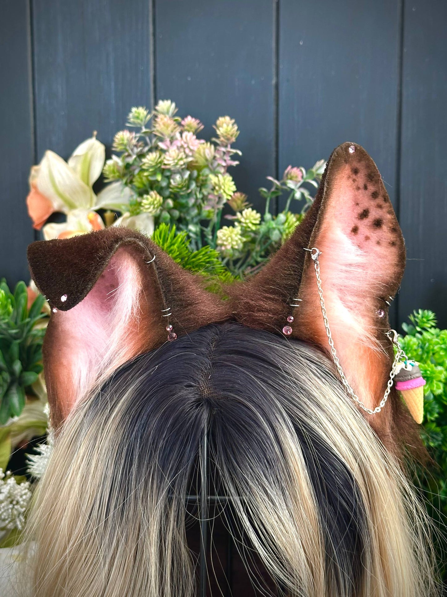 Neapolitan Puppy Ears and Tail set RFS