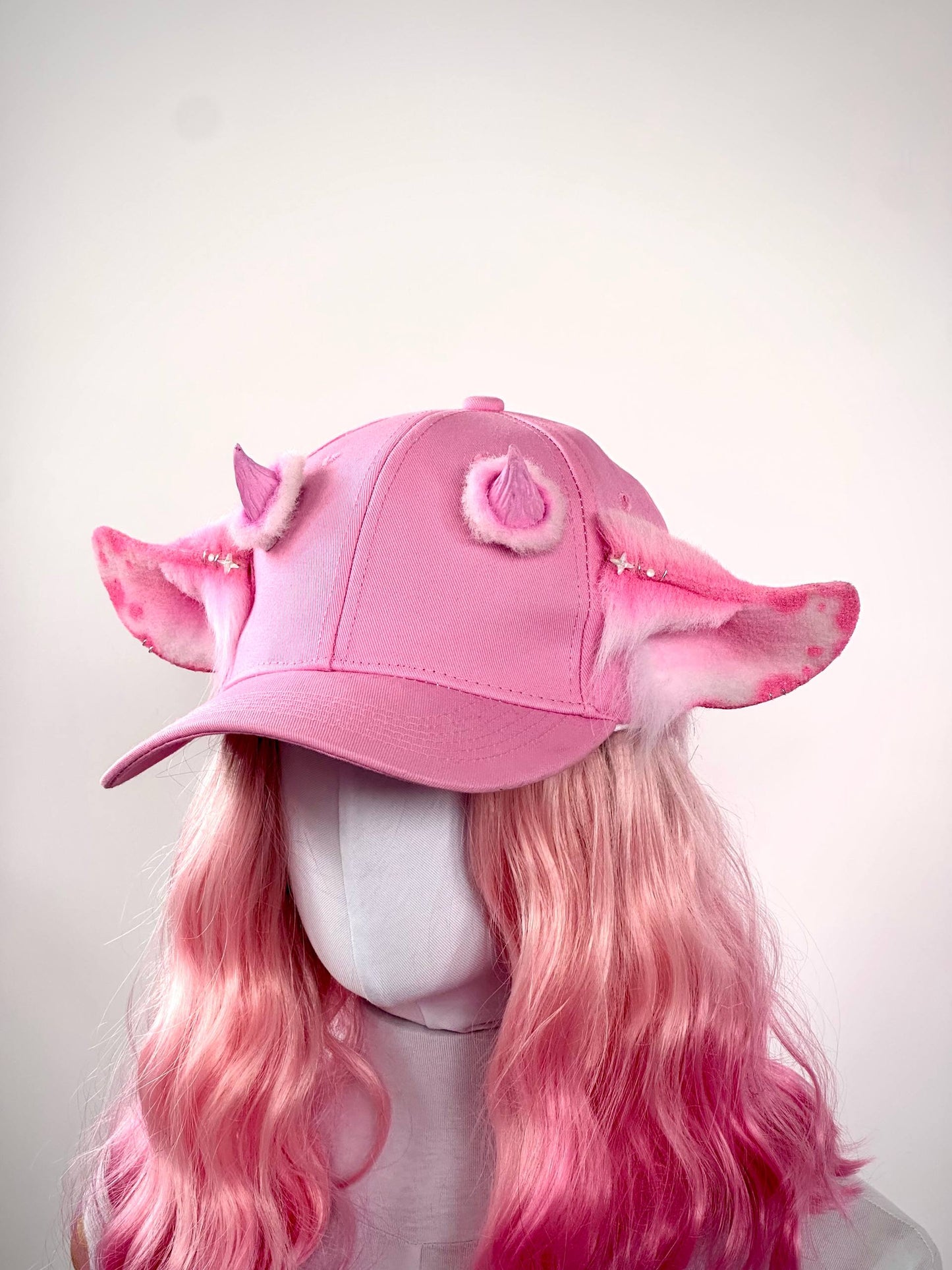 Pink Cow Baseball Cap