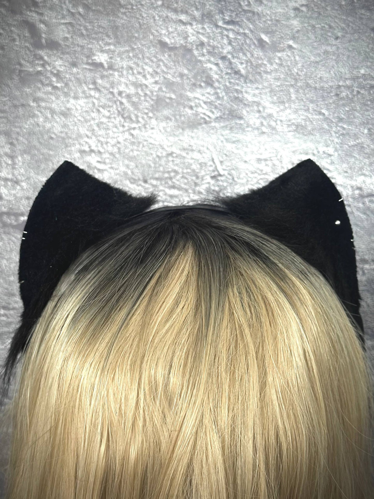 Black Mini Kitten Ears RFS