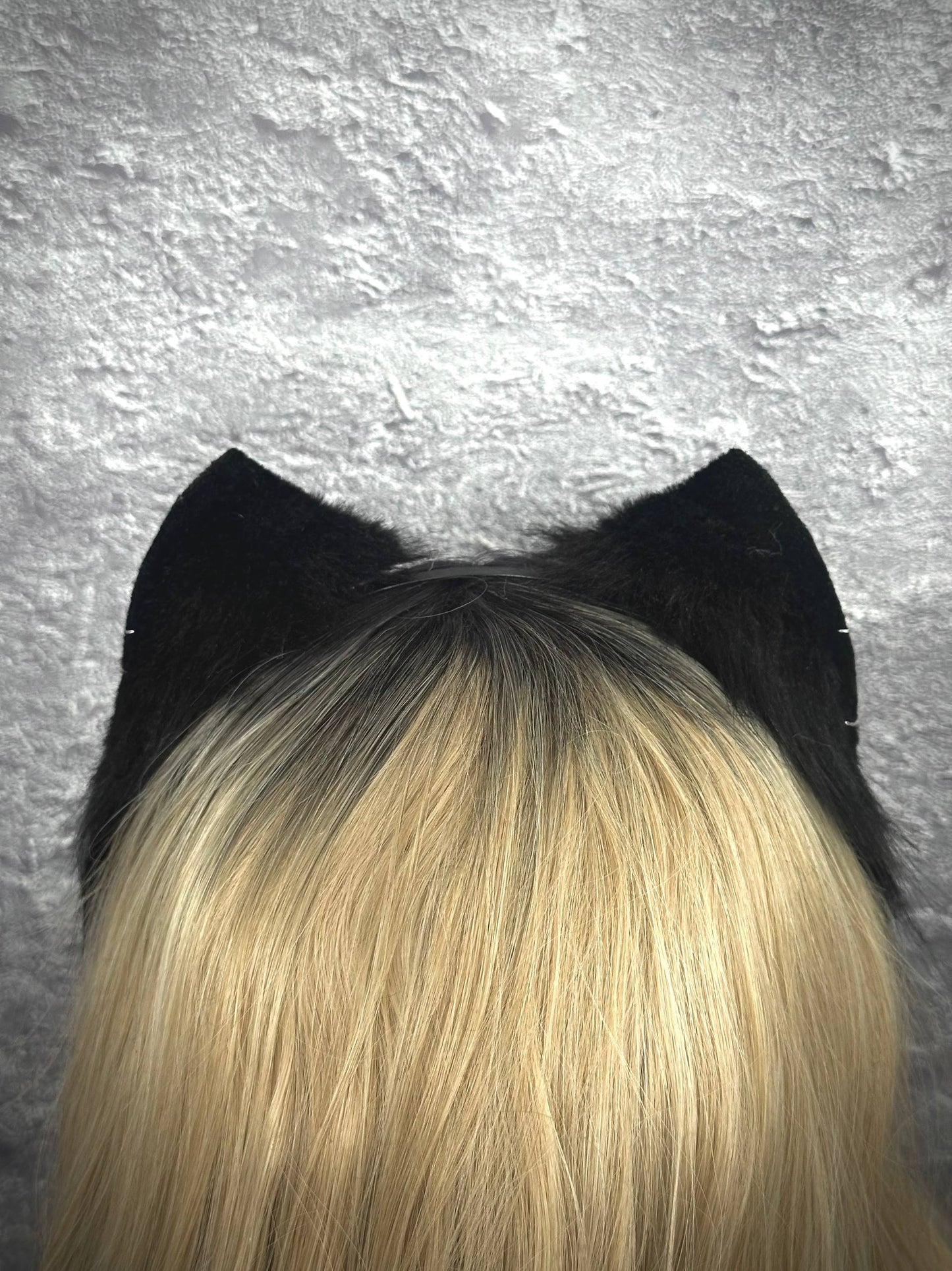 Black Mini Kitten Ears RFS
