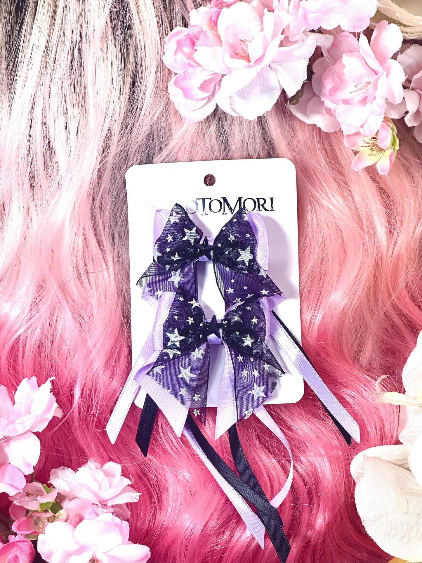 Mini Purple Star Bows