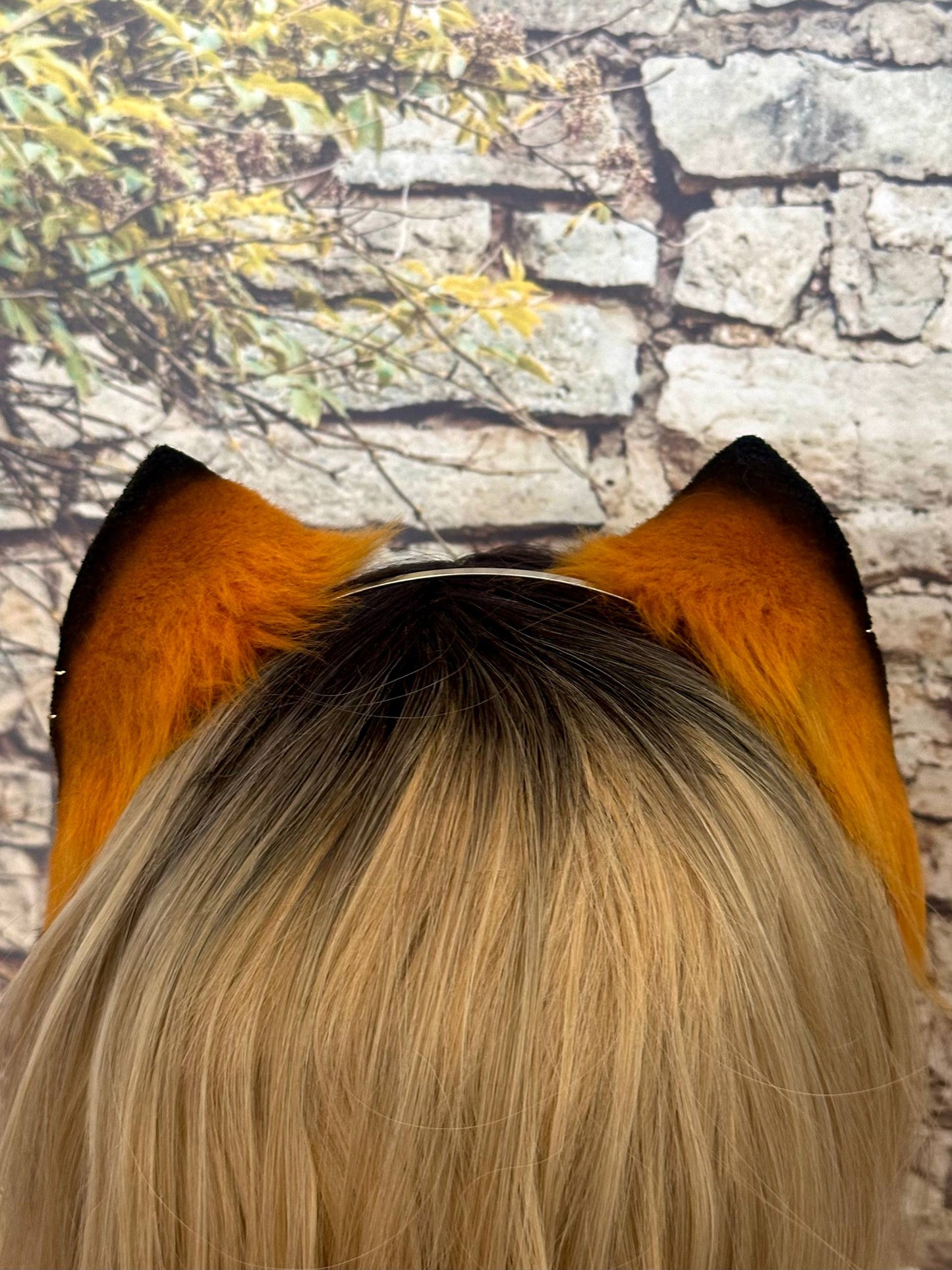 Ginger Mini Kitten Ears RFS
