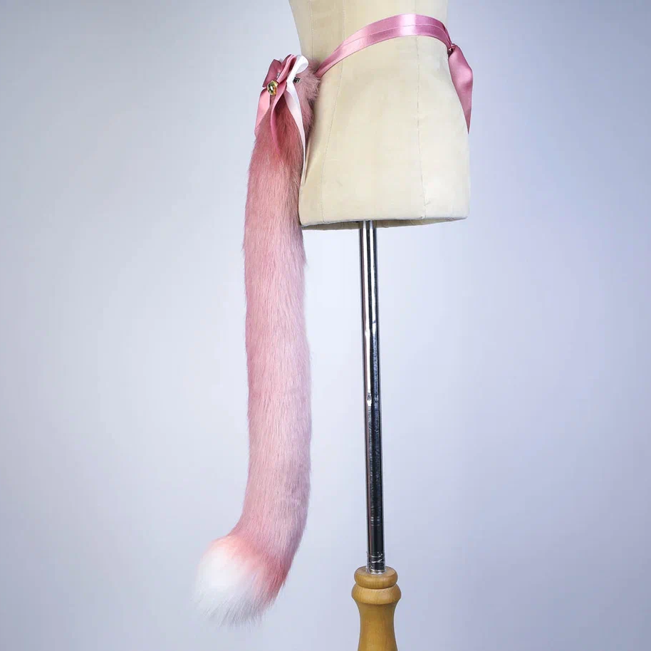 Mauve Cat Ears and Tail Set