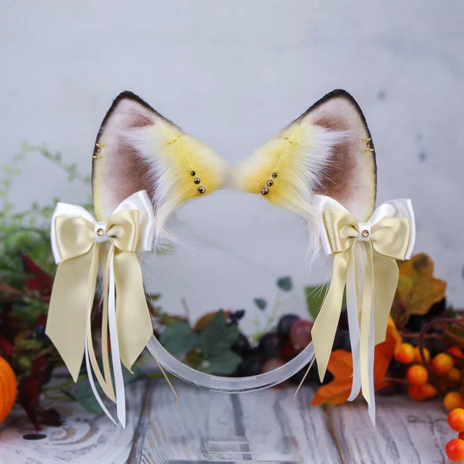 Corsac Fox Ears and Tail Set