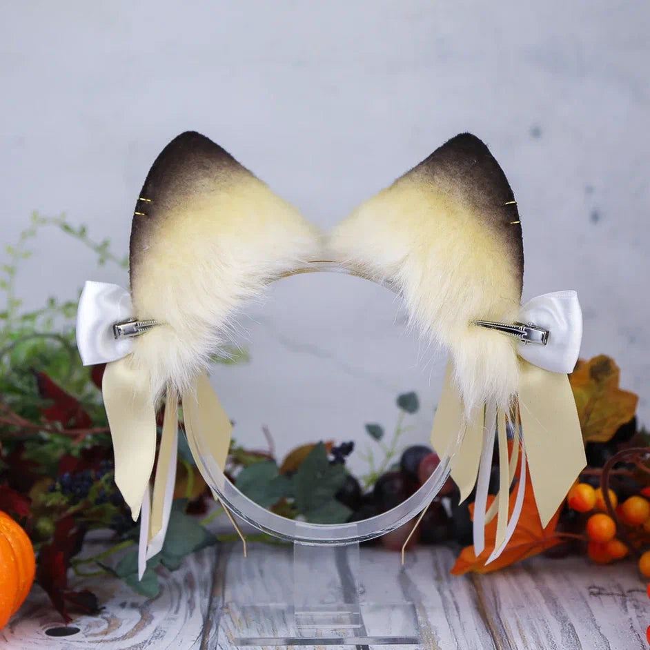 Corsac Fox Ears and Tail Set