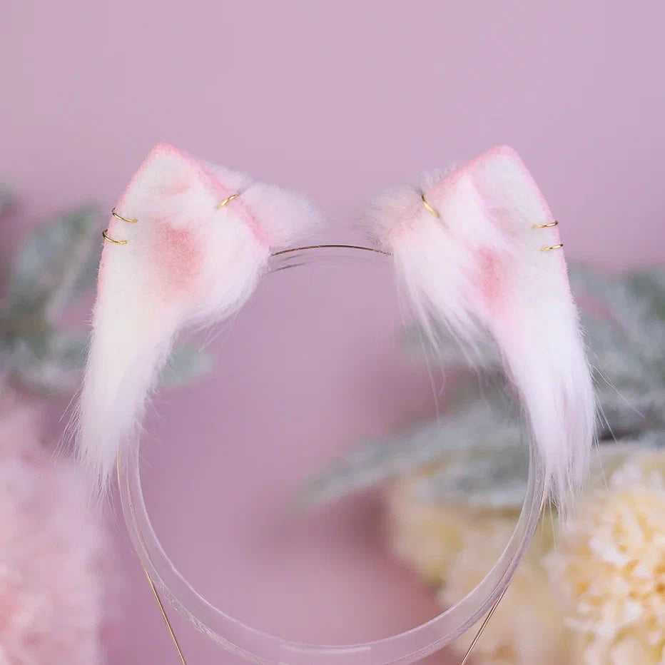 Pink Kitty Ears