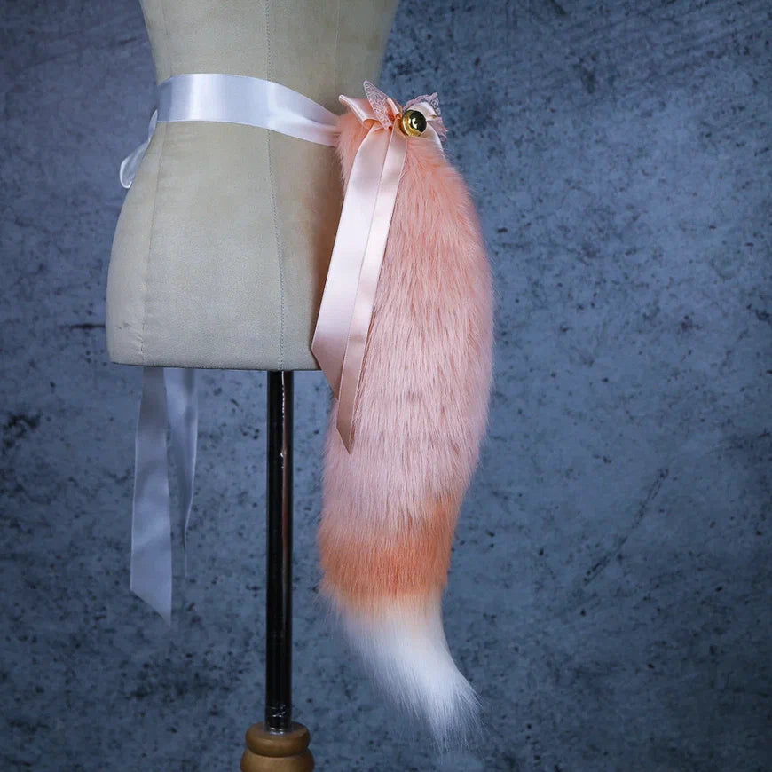 Peachy Fox Ears and Tail Set