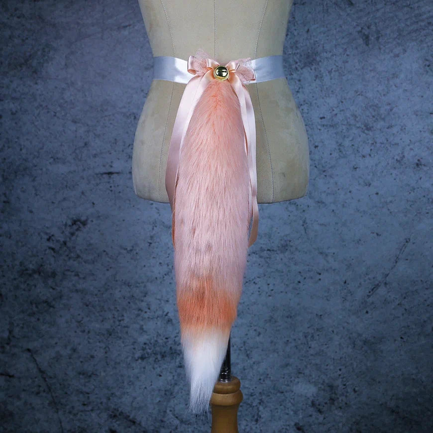 Peachy Fox Ears and Tail Set