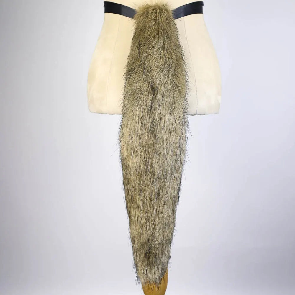 Realistic Wolf Ears and Tail Set