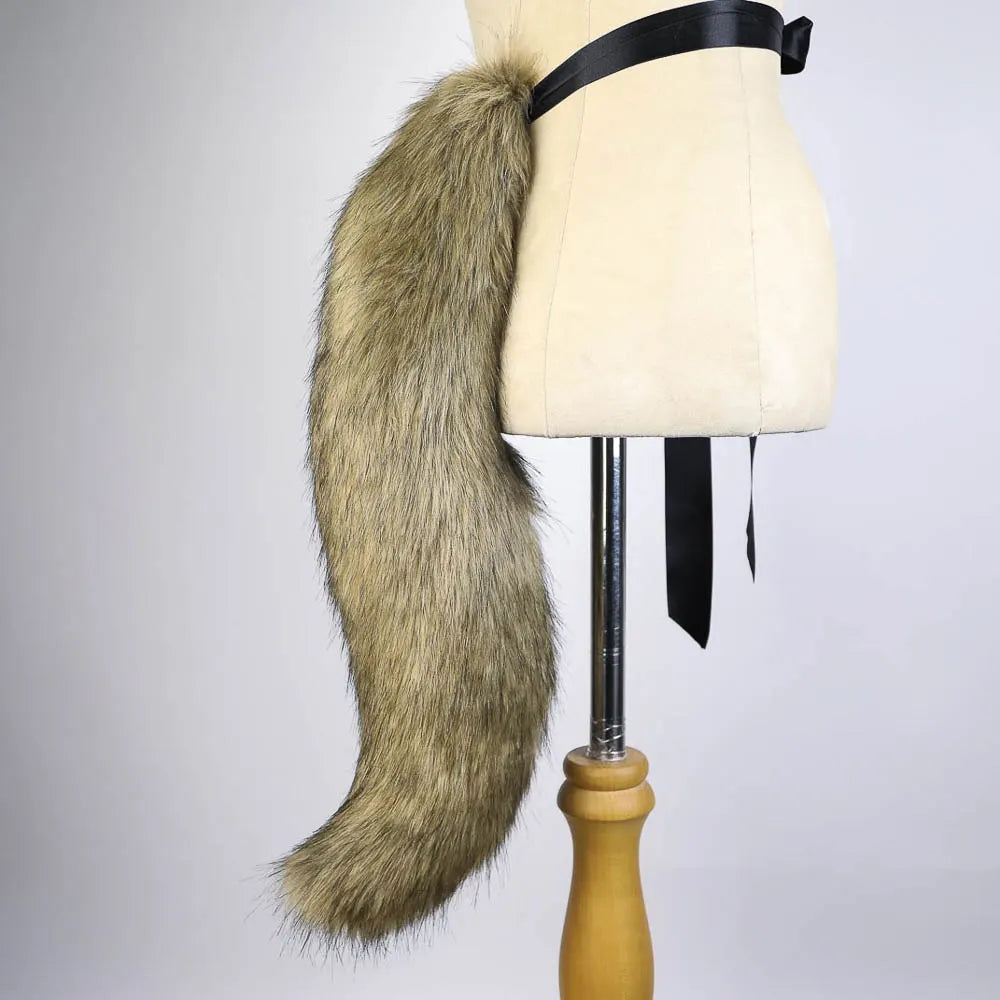 Realistic Wolf Ears and Tail Set