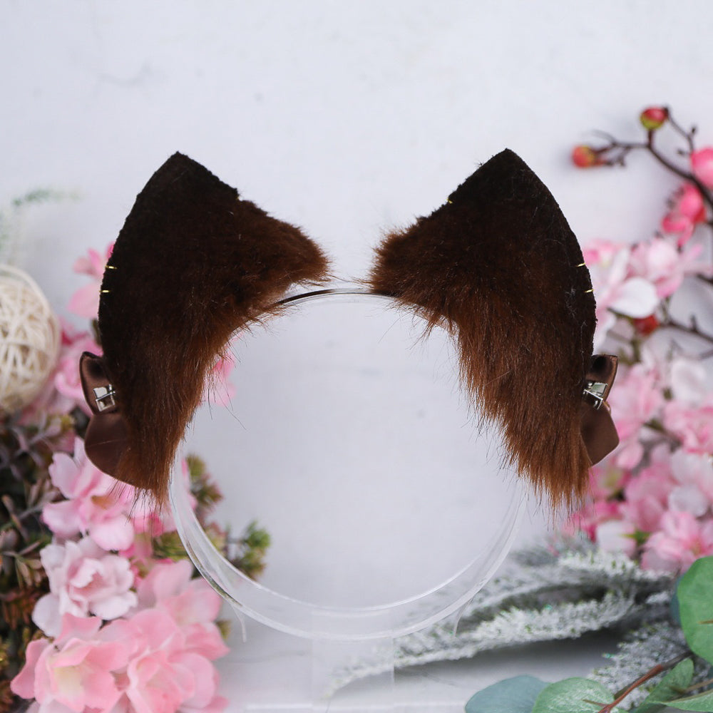 Brown Cat Ears