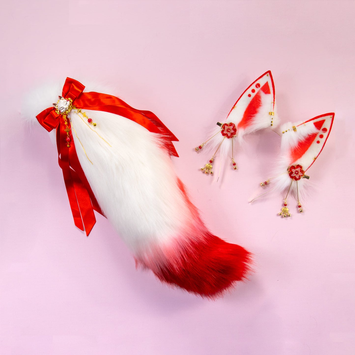 Kitsune Ears and Tail Set