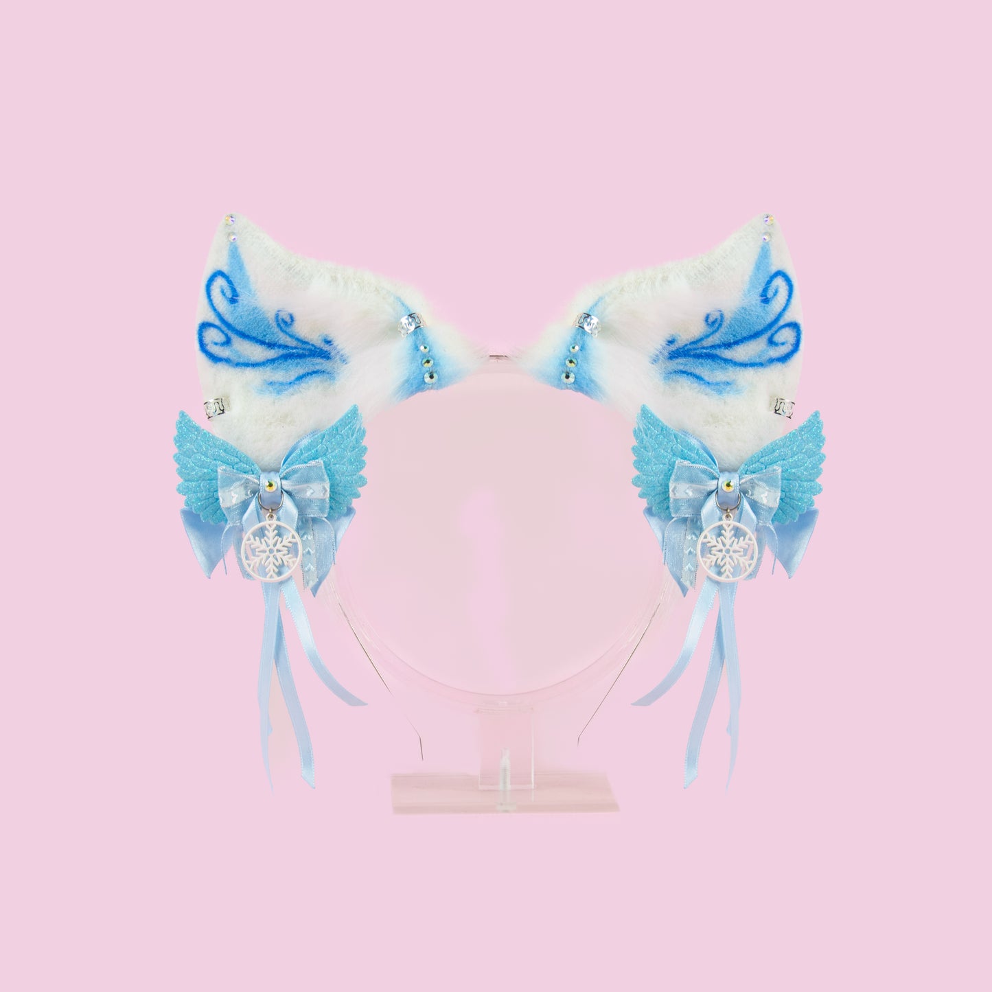 Snowy Kitsune Ears