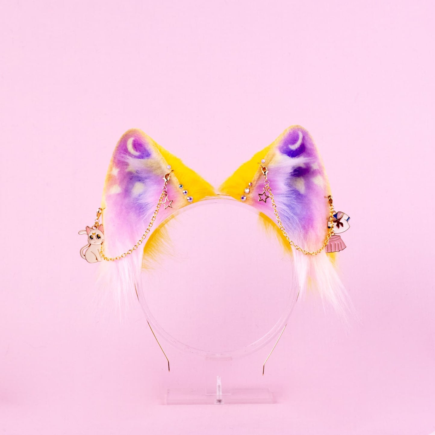 Yellow Sailor Moon Foxy Ears