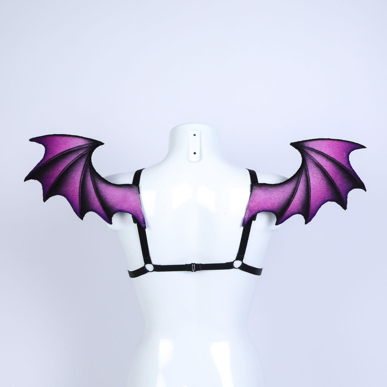 Purple Bat Wings