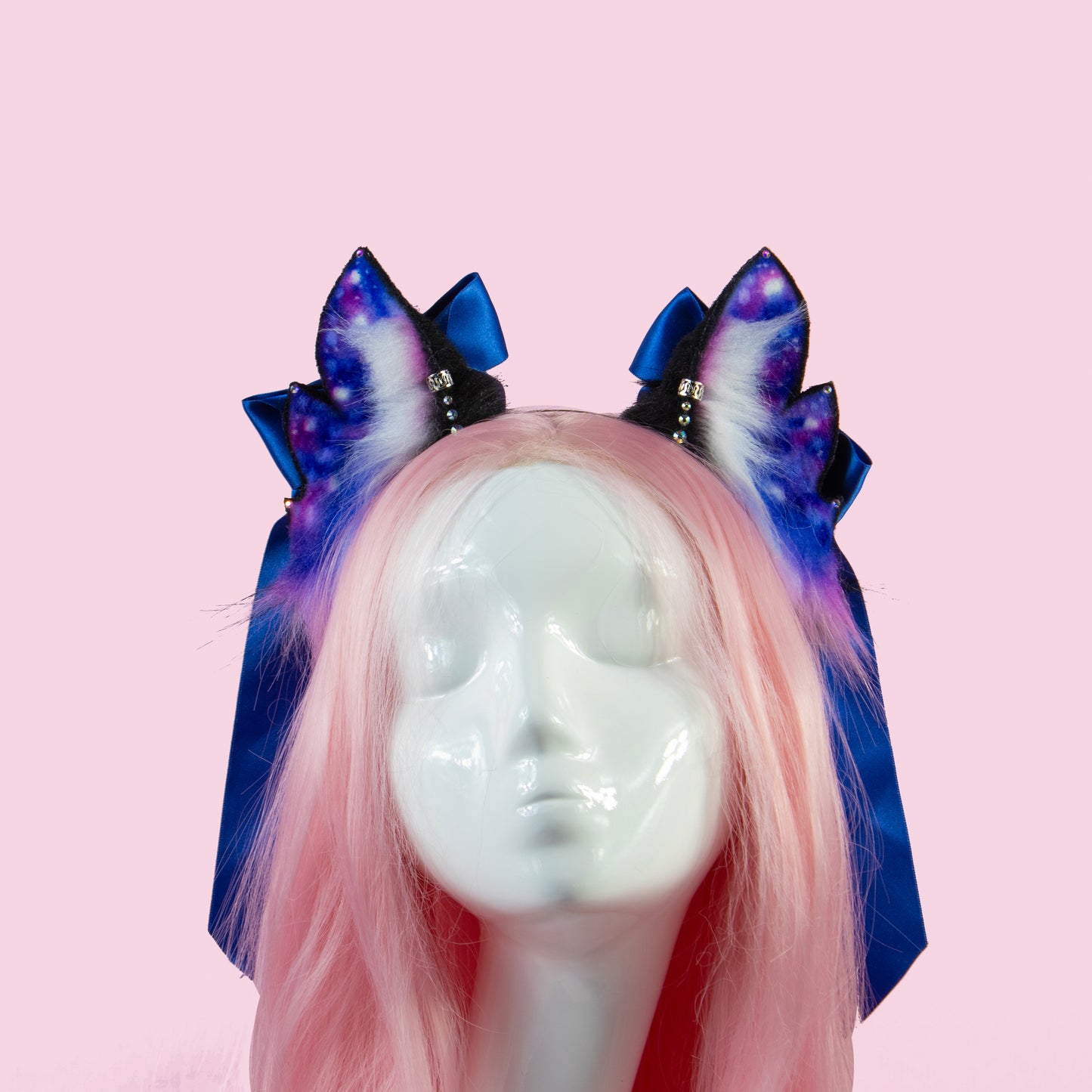 Galaxy Butterfly Kitty Ears