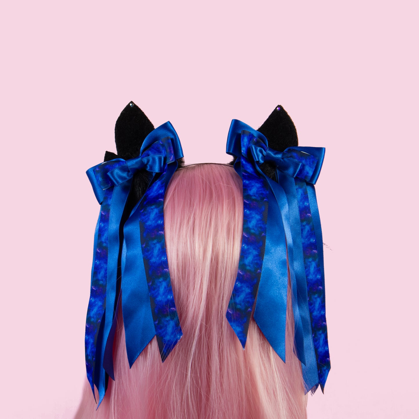 Galaxy Butterfly Kitty Ears