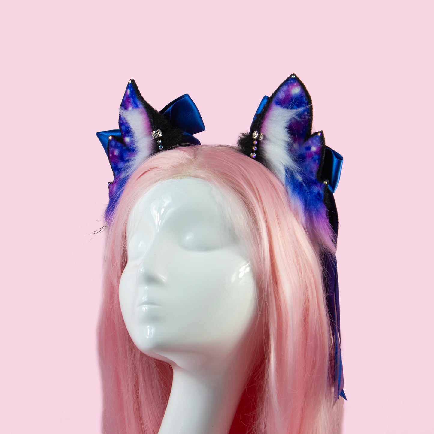 Galaxy Butterfly Kitty Ears