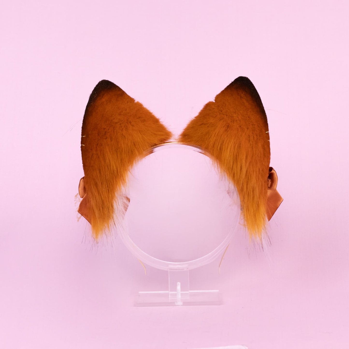 Ginger Fox Ears and Tail Set