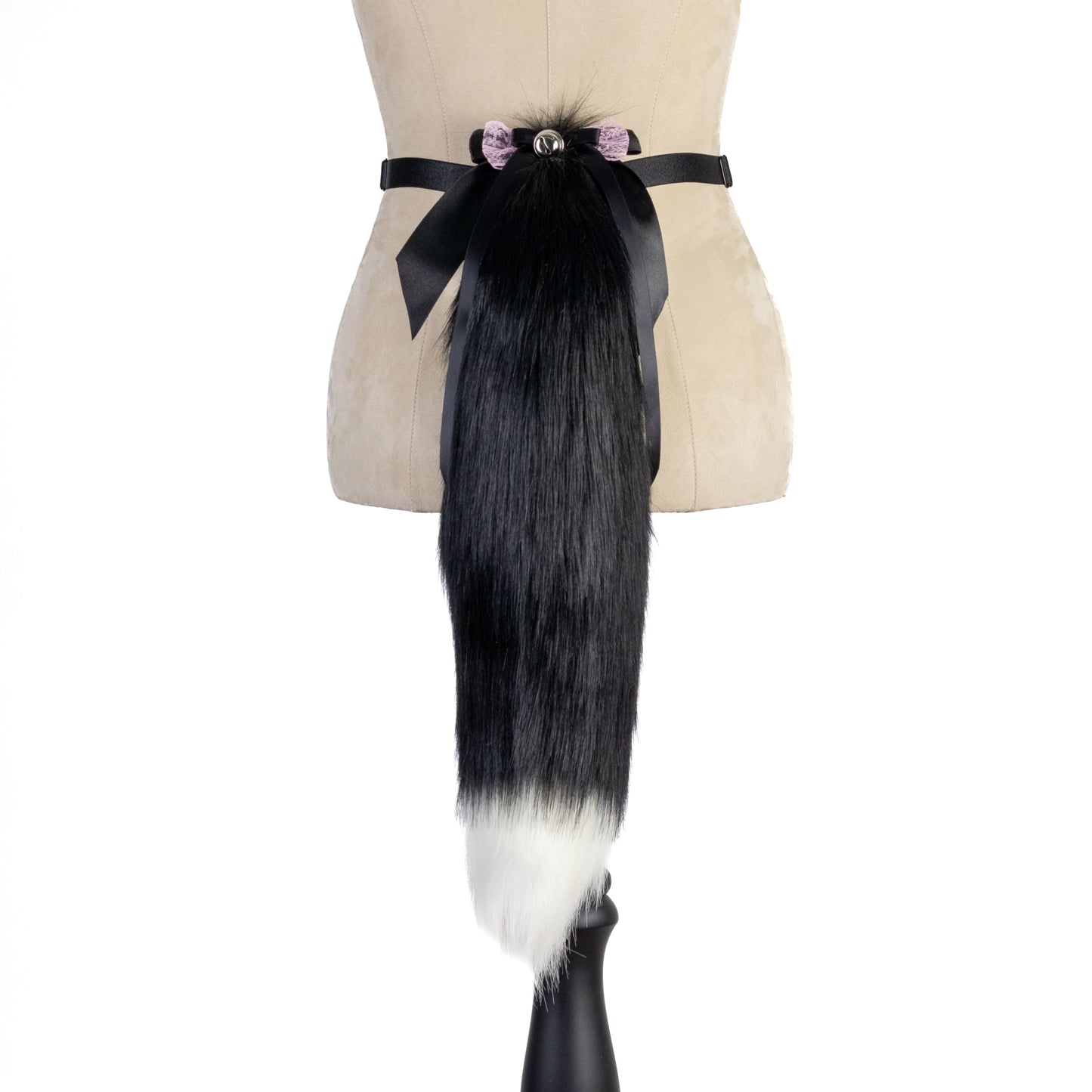 Black Fox Ears and Tail Set