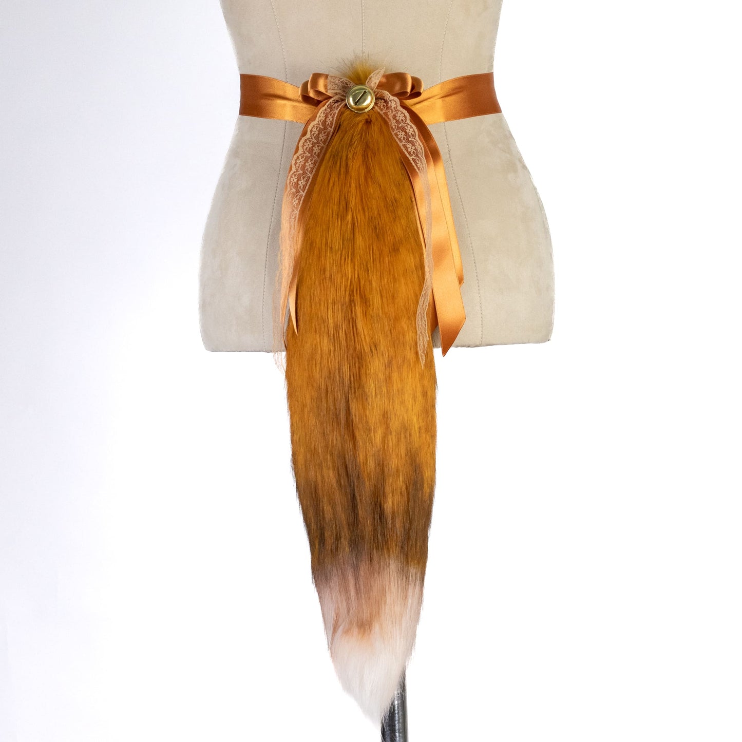 Ginger Fox Ears and Tail Set